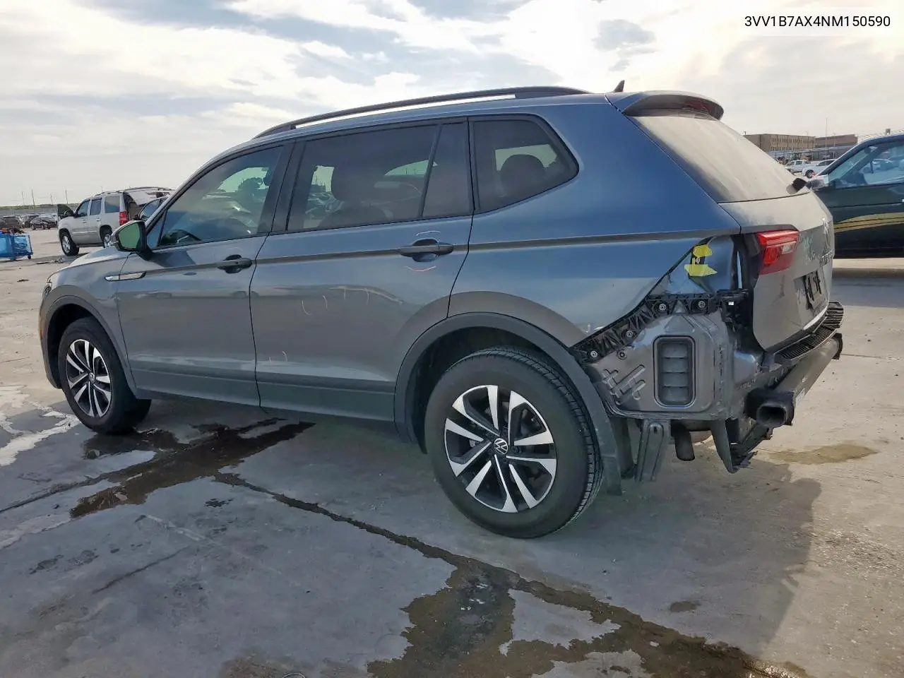2022 Volkswagen Tiguan S VIN: 3VV1B7AX4NM150590 Lot: 56732375