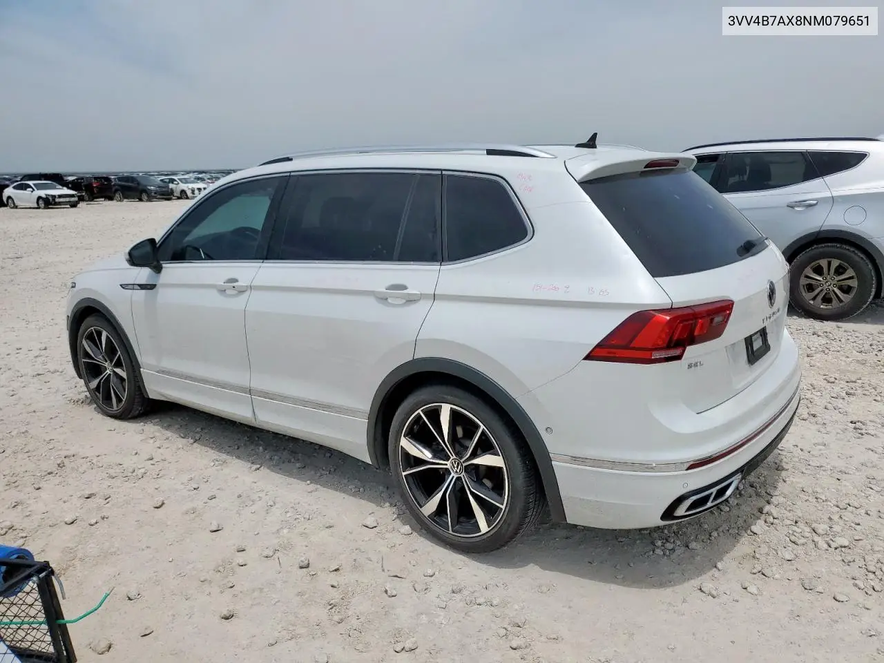 2022 Volkswagen Tiguan Sel R-Line VIN: 3VV4B7AX8NM079651 Lot: 56794225