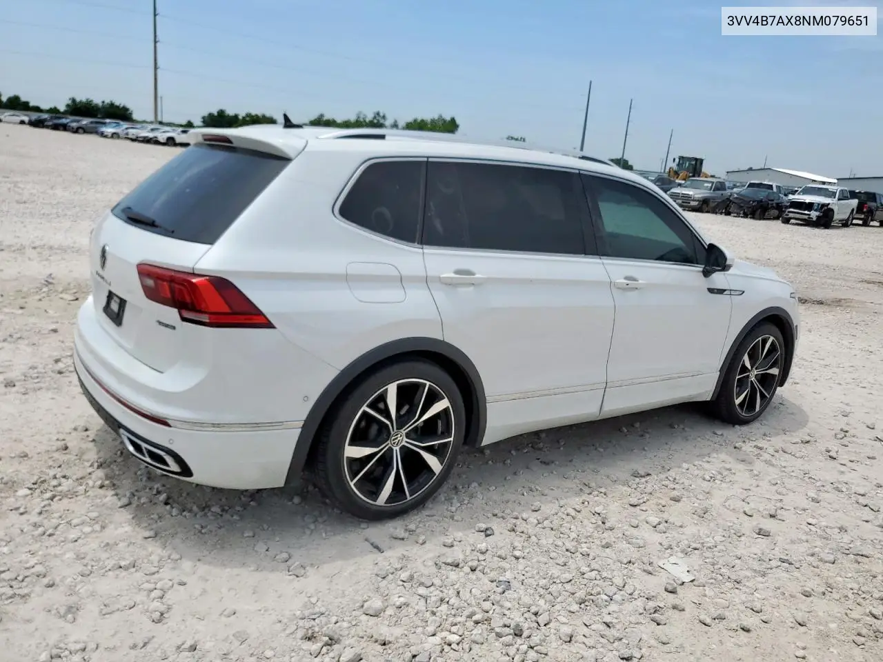 2022 Volkswagen Tiguan Sel R-Line VIN: 3VV4B7AX8NM079651 Lot: 56794225