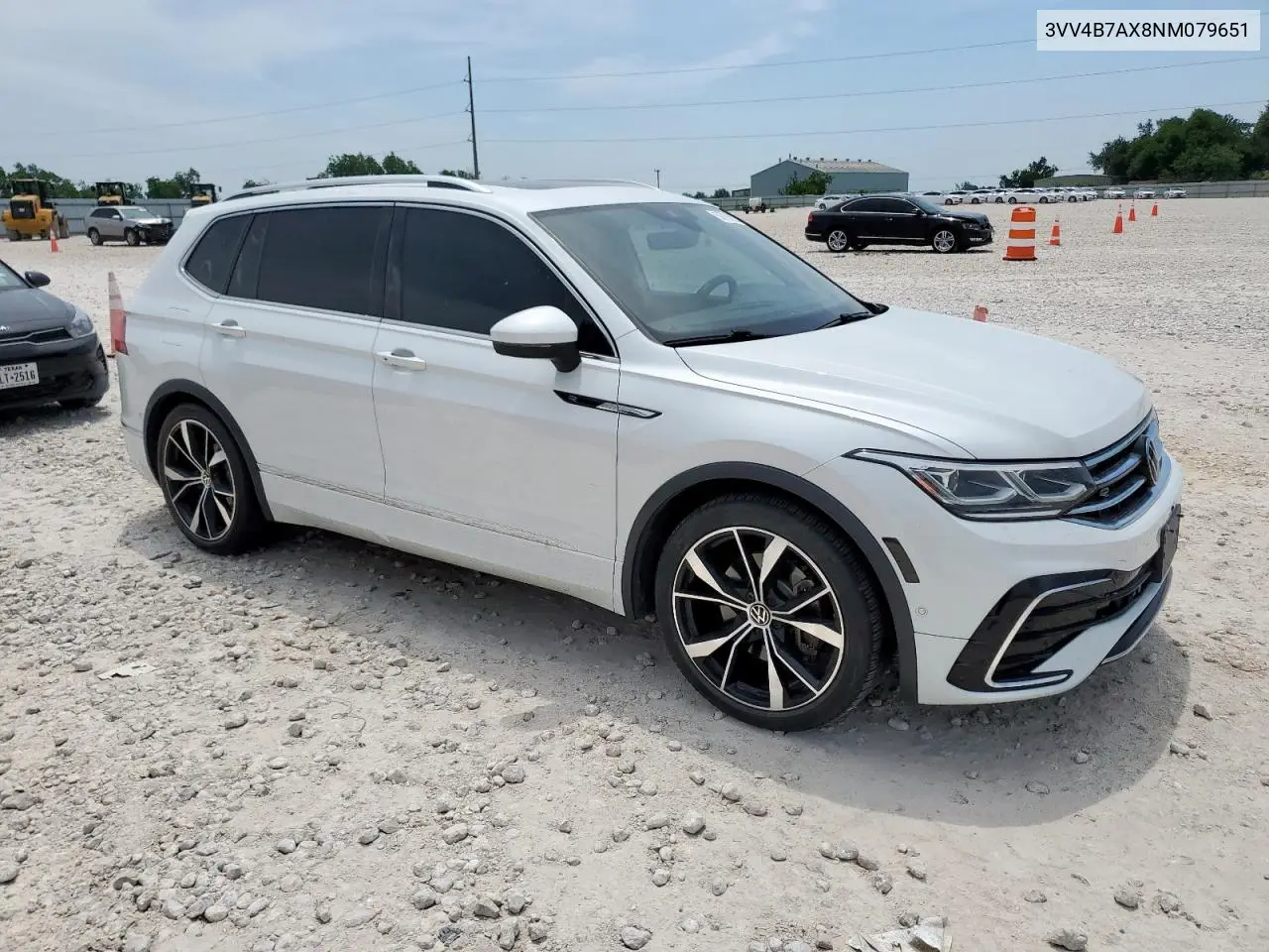 2022 Volkswagen Tiguan Sel R-Line VIN: 3VV4B7AX8NM079651 Lot: 56794225