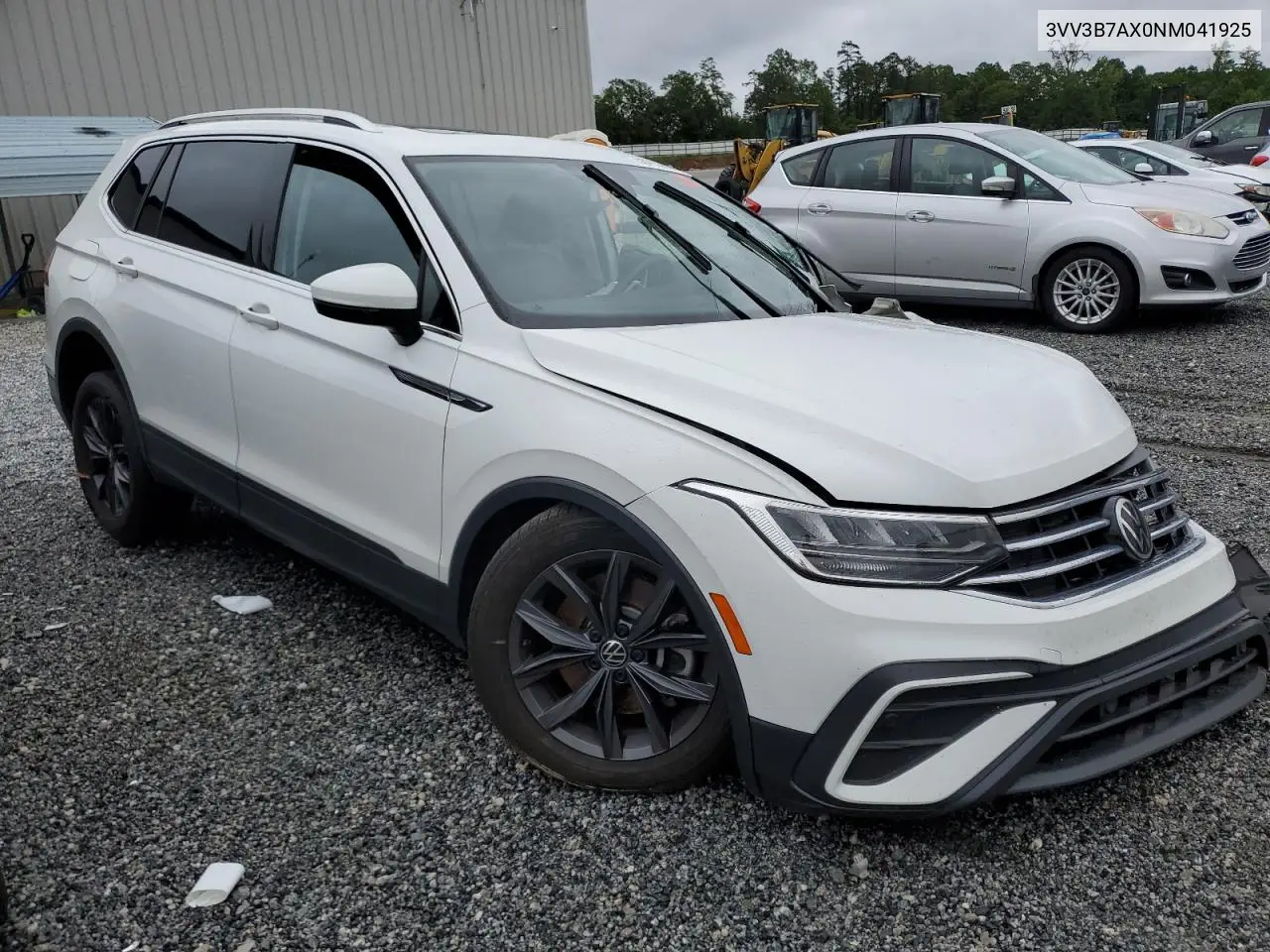2022 Volkswagen Tiguan Se VIN: 3VV3B7AX0NM041925 Lot: 58415615