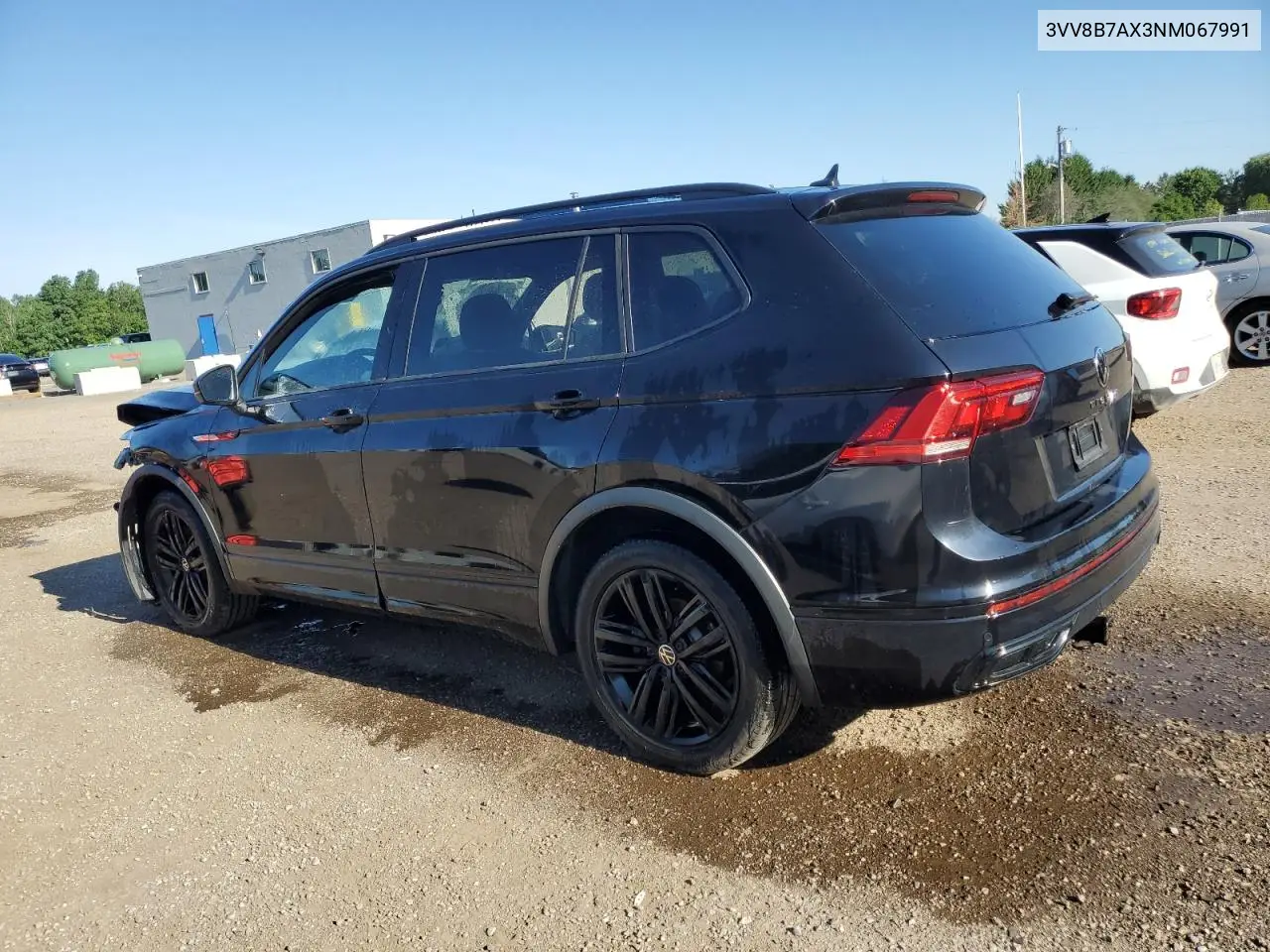2022 Volkswagen Tiguan Se R-Line Black VIN: 3VV8B7AX3NM067991 Lot: 61866595