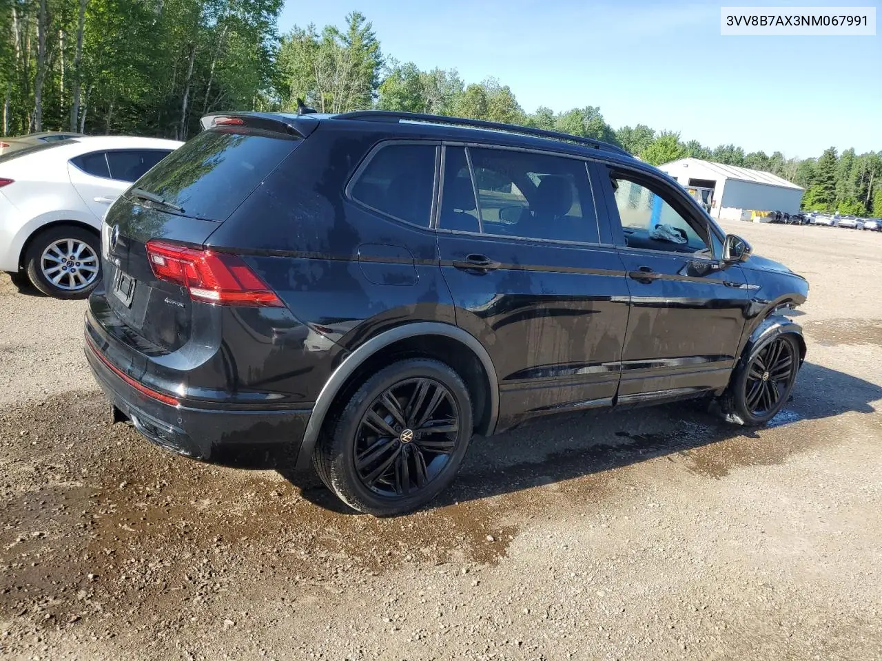 2022 Volkswagen Tiguan Se R-Line Black VIN: 3VV8B7AX3NM067991 Lot: 61866595