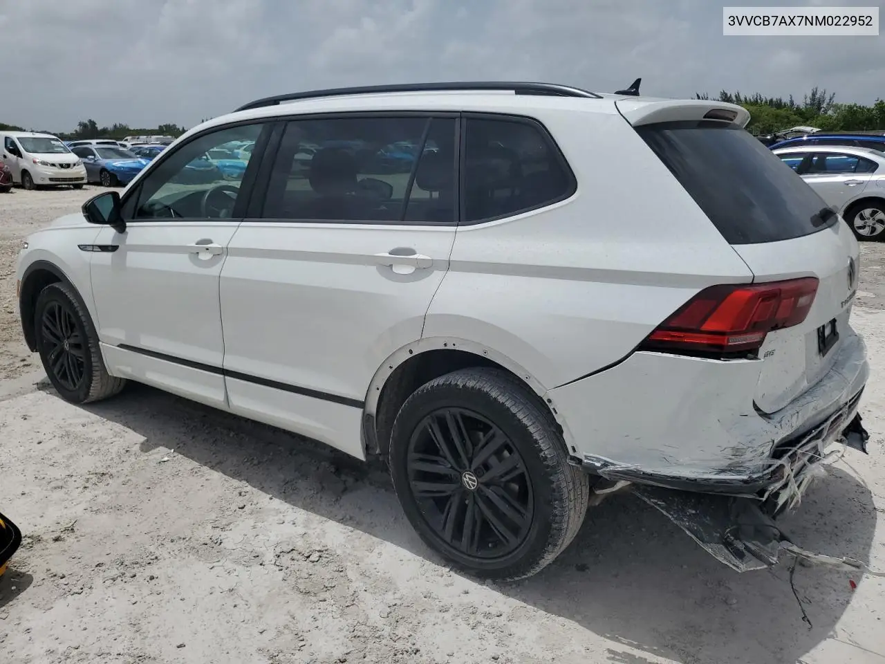 2022 Volkswagen Tiguan Se R-Line Black VIN: 3VVCB7AX7NM022952 Lot: 62689115