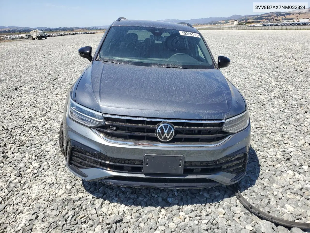 2022 Volkswagen Tiguan Se R-Line Black VIN: 3VV8B7AX7NM032824 Lot: 62884115