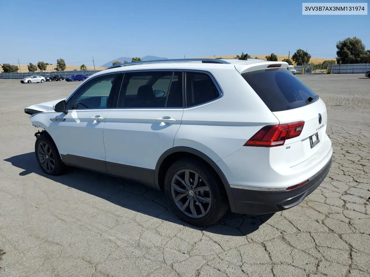 2022 Volkswagen Tiguan Se VIN: 3VV3B7AX3NM131974 Lot: 63113115