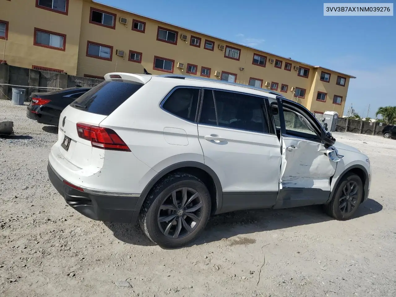 2022 Volkswagen Tiguan Se VIN: 3VV3B7AX1NM039276 Lot: 63218655