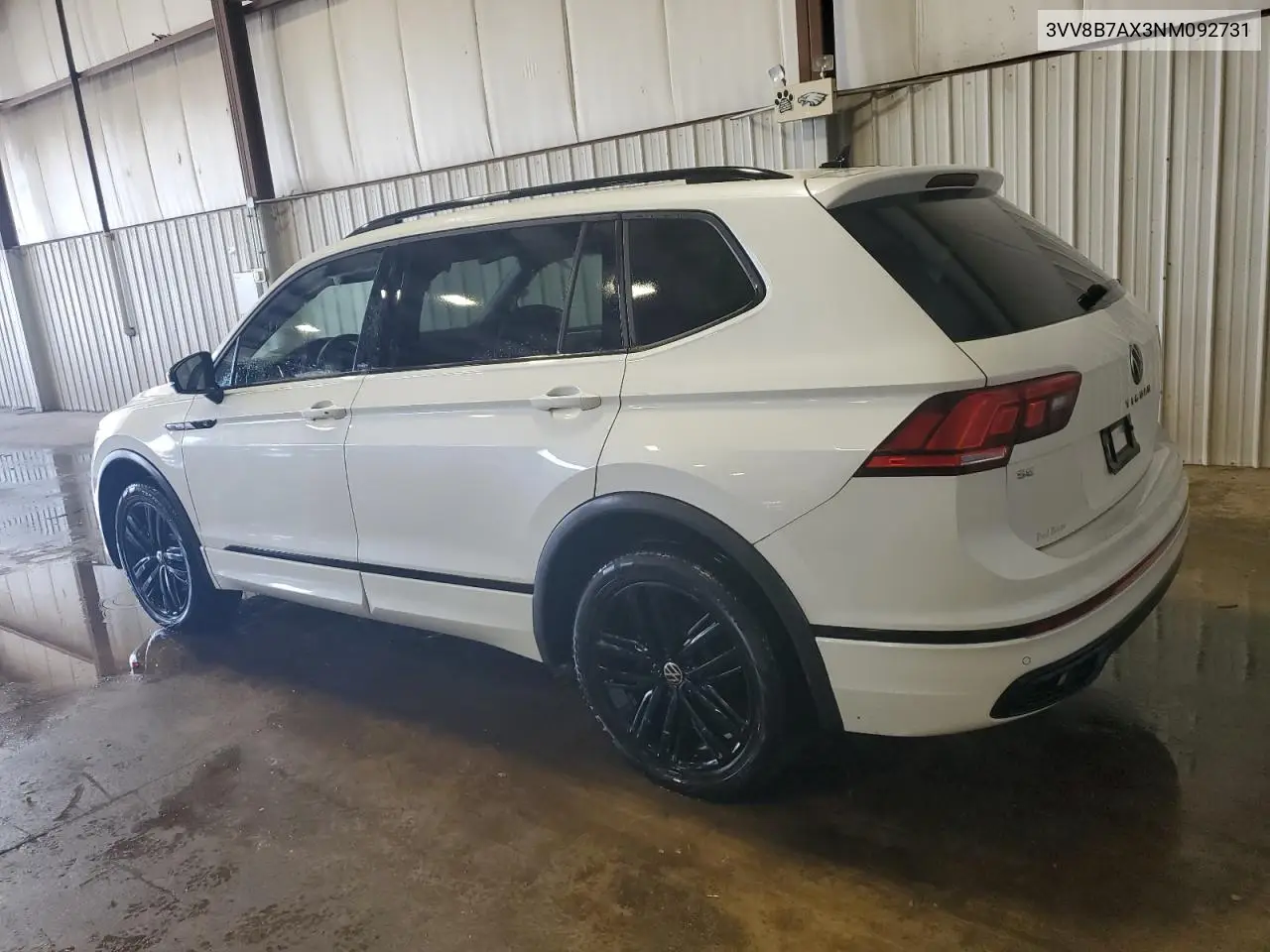 2022 Volkswagen Tiguan Se R-Line Black VIN: 3VV8B7AX3NM092731 Lot: 63430355