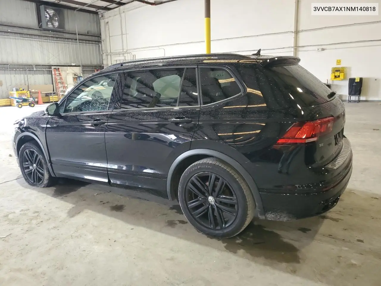2022 Volkswagen Tiguan Se R-Line Black VIN: 3VVCB7AX1NM140818 Lot: 71376004