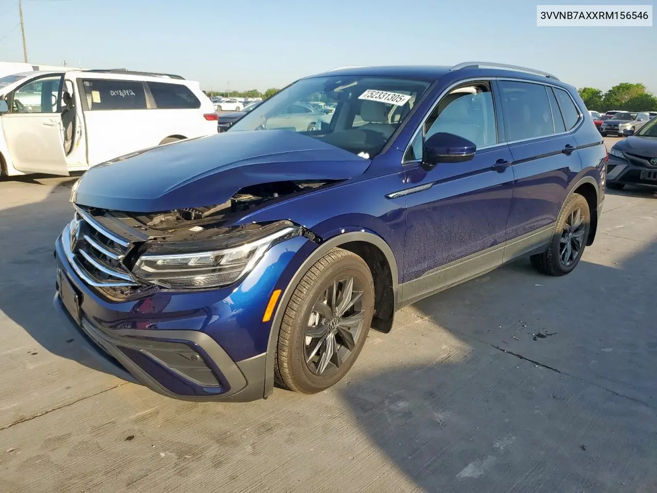 2024 Volkswagen Tiguan Se VIN: 3VVNB7AXXRM156546 Lot: 52331305
