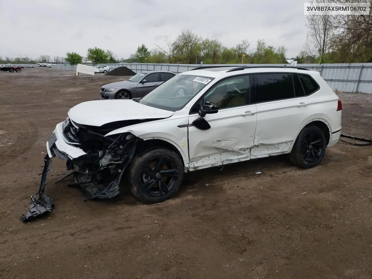 2024 Volkswagen Tiguan Se R-Line Black VIN: 3VV8B7AX5RM106702 Lot: 54958375