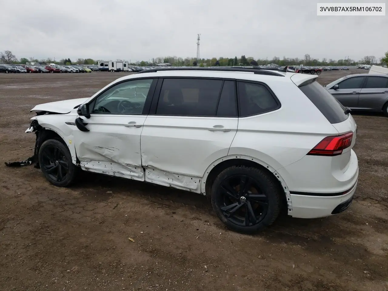 2024 Volkswagen Tiguan Se R-Line Black VIN: 3VV8B7AX5RM106702 Lot: 54958375