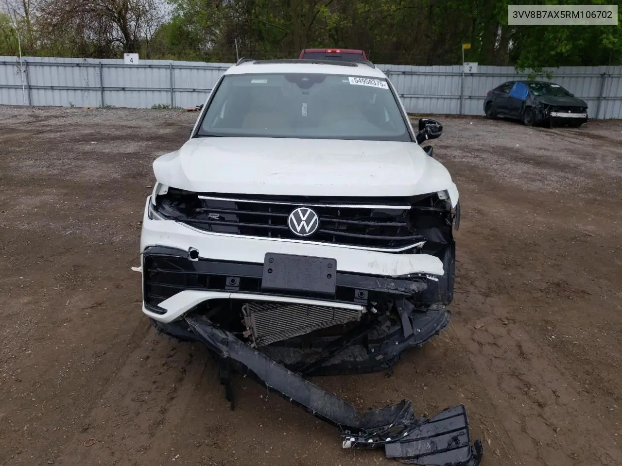 2024 Volkswagen Tiguan Se R-Line Black VIN: 3VV8B7AX5RM106702 Lot: 54958375