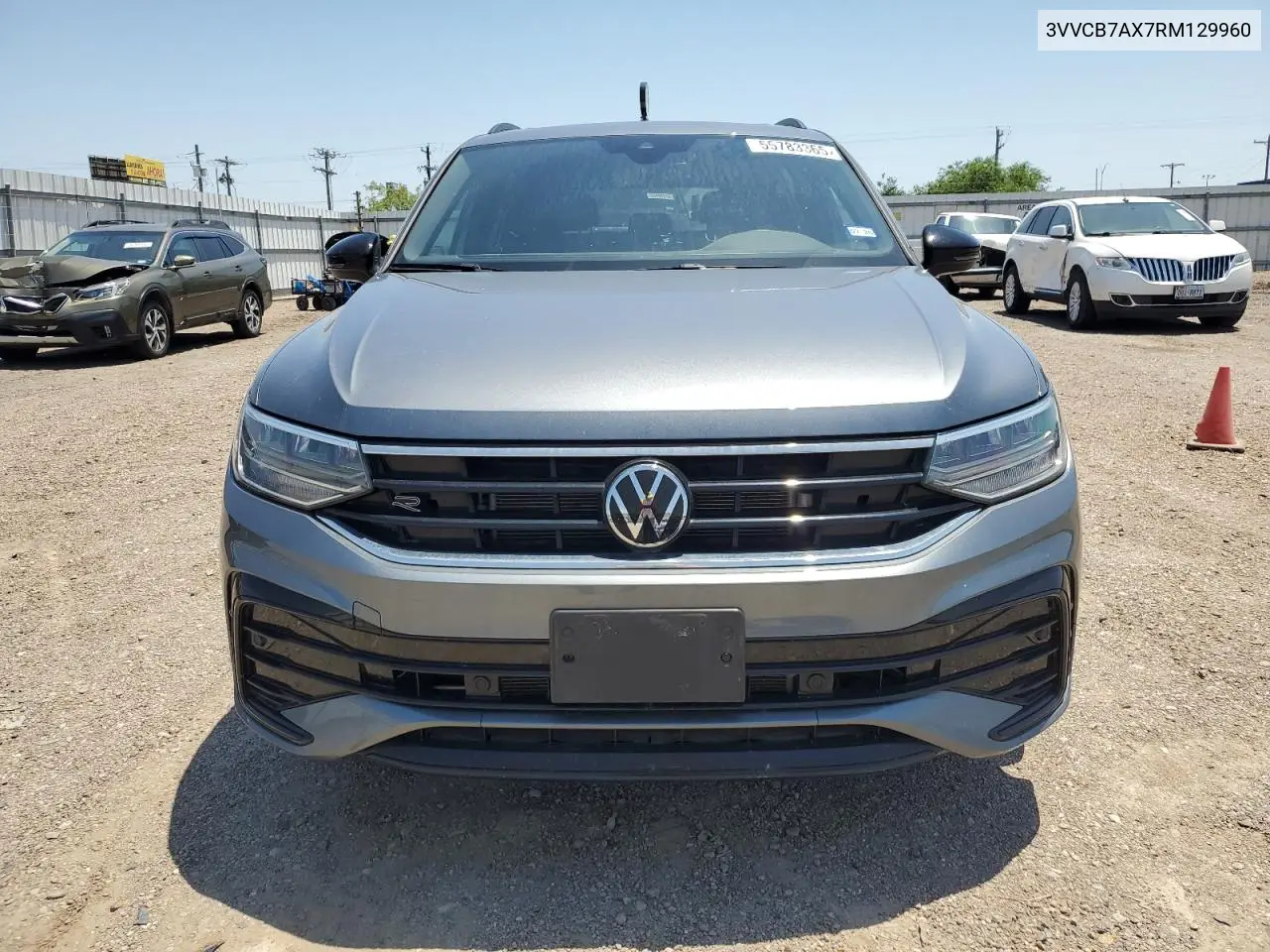 2024 Volkswagen Tiguan Se R-Line Black VIN: 3VVCB7AX7RM129960 Lot: 55783365