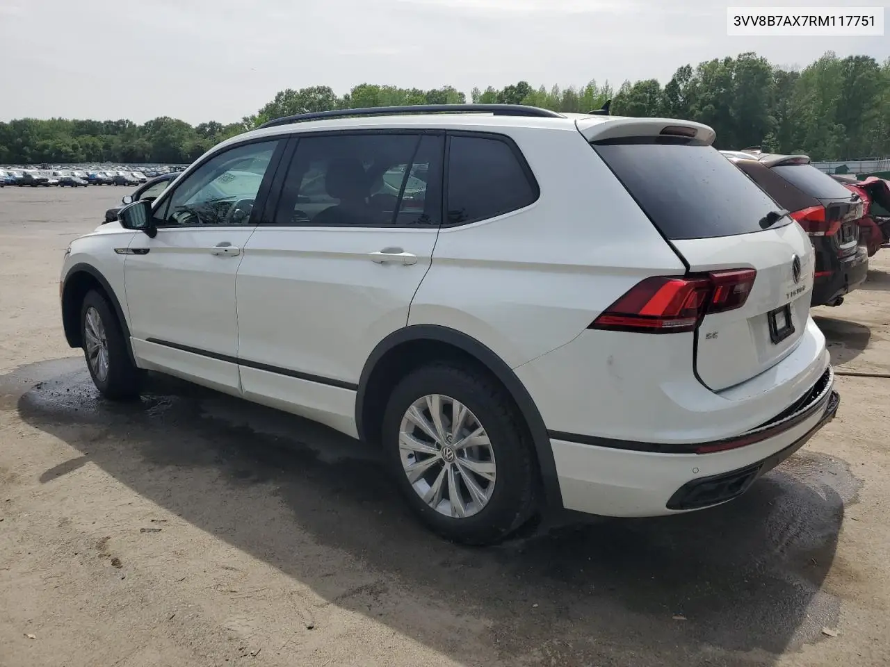 2024 Volkswagen Tiguan Se R-Line Black VIN: 3VV8B7AX7RM117751 Lot: 56531675