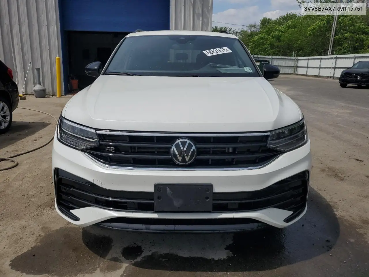 2024 Volkswagen Tiguan Se R-Line Black VIN: 3VV8B7AX7RM117751 Lot: 56531675