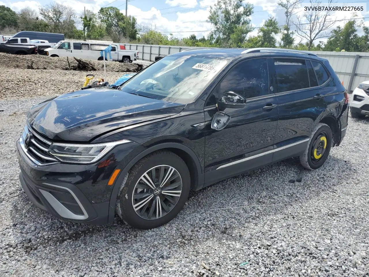 2024 Volkswagen Tiguan Wolfsburg VIN: 3VV6B7AX6RM227665 Lot: 56876785