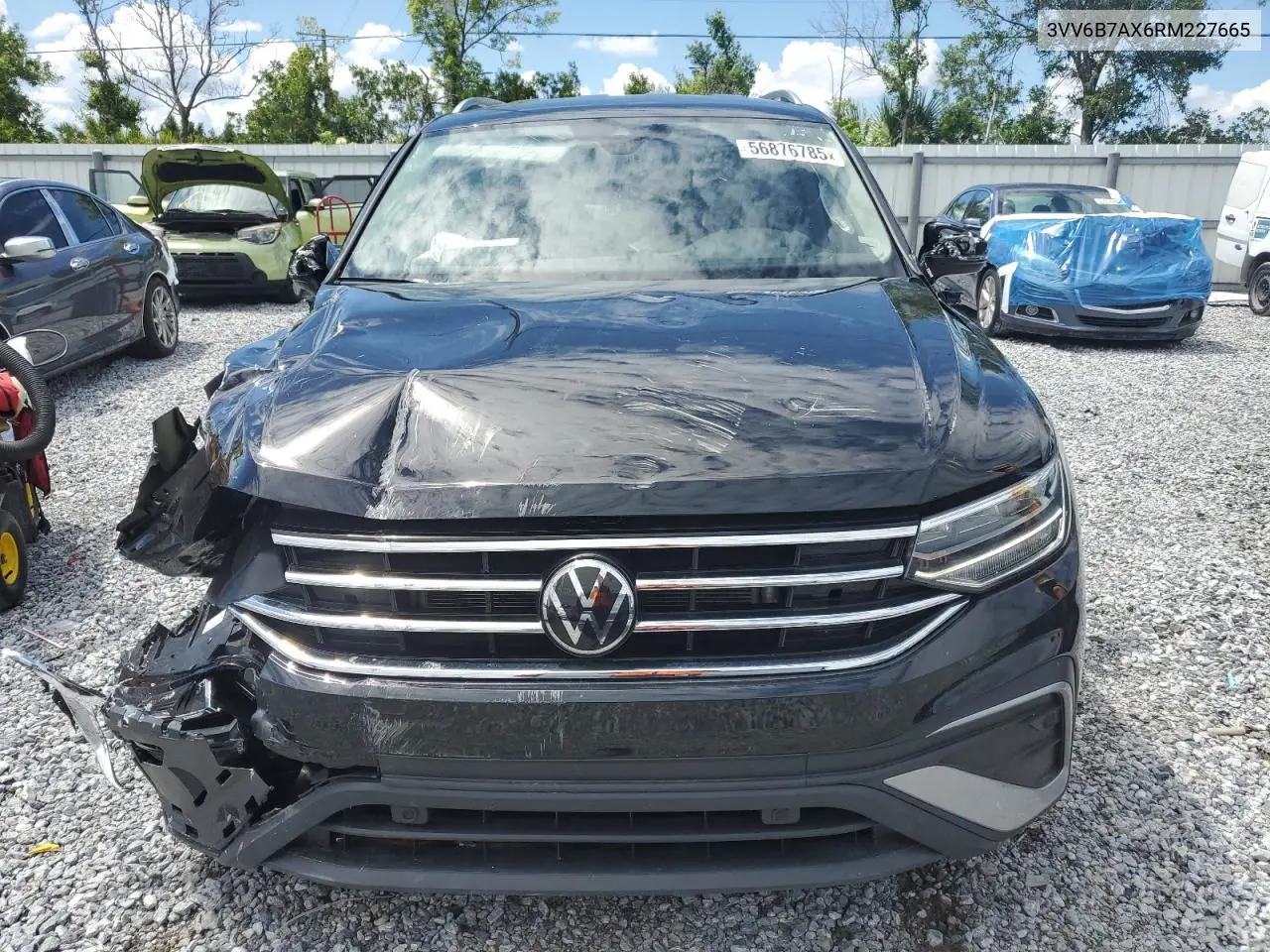 2024 Volkswagen Tiguan Wolfsburg VIN: 3VV6B7AX6RM227665 Lot: 56876785