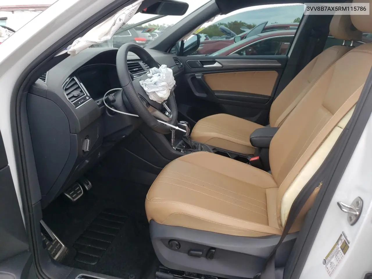 2024 Volkswagen Tiguan Se R-Line Black VIN: 3VV8B7AX5RM115786 Lot: 58658405
