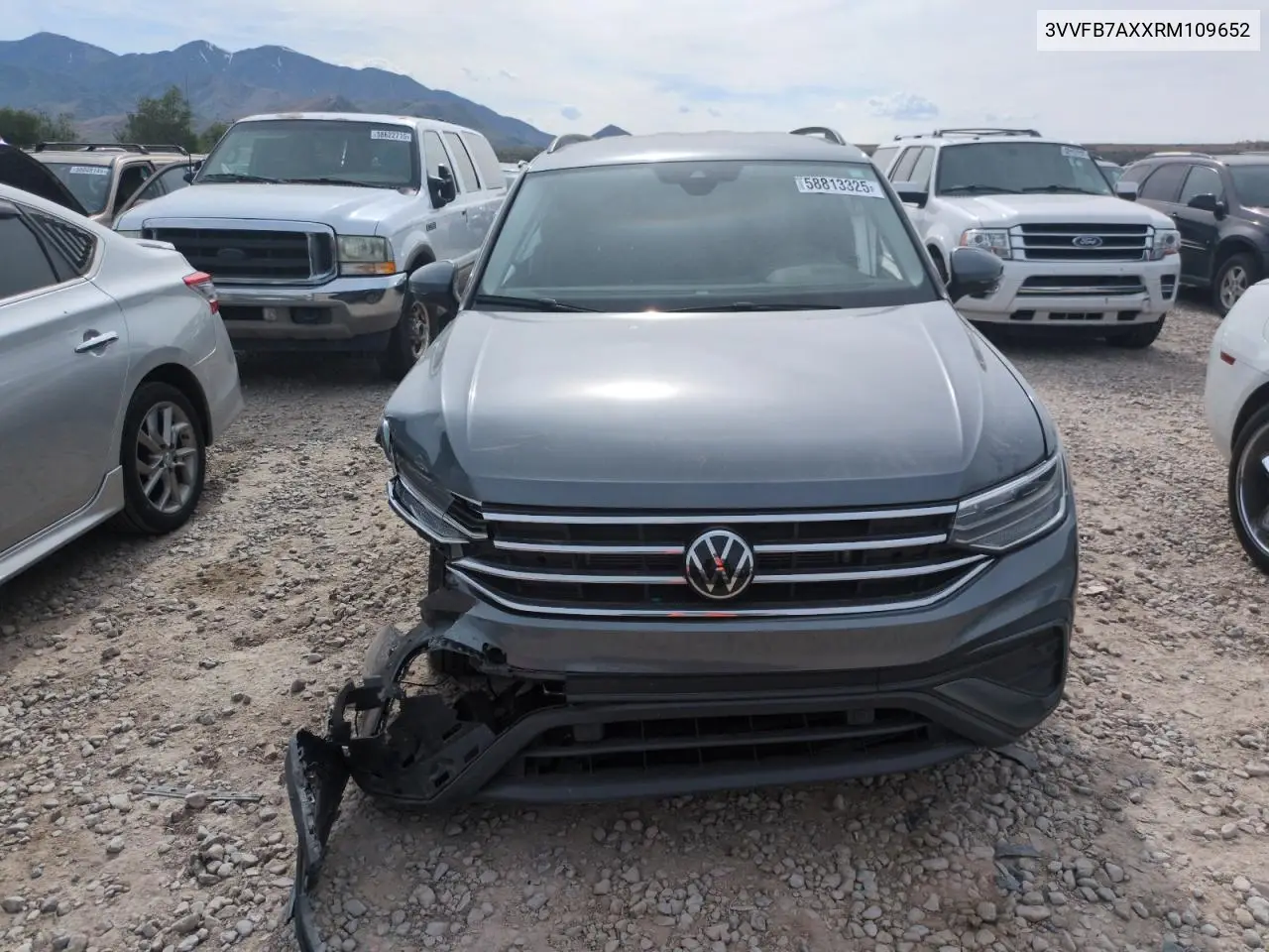 2024 Volkswagen Tiguan S VIN: 3VVFB7AXXRM109652 Lot: 58813325