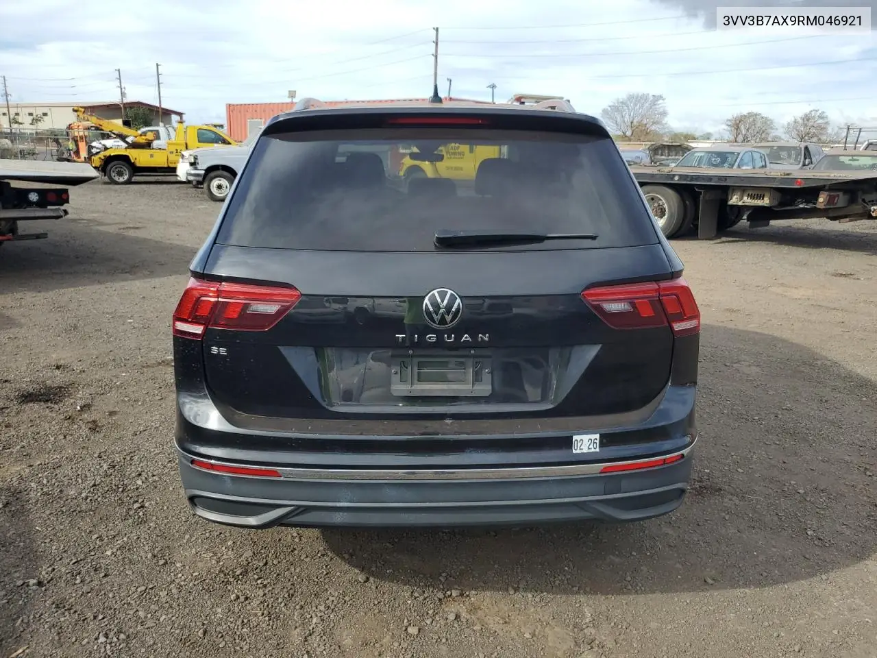 2024 Volkswagen Tiguan Se VIN: 3VV3B7AX9RM046921 Lot: 62069405
