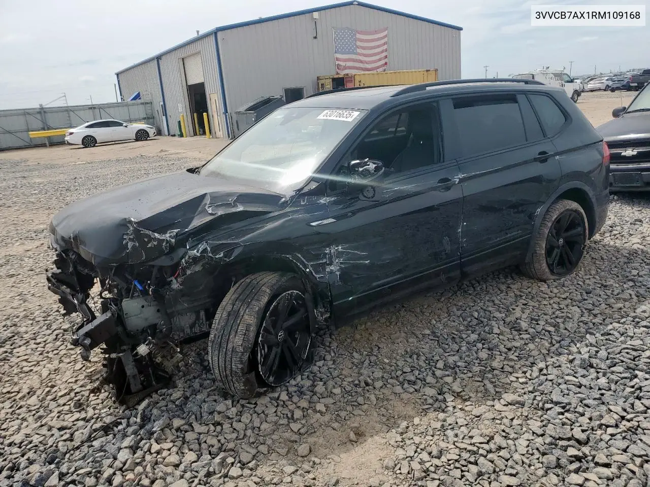 2024 Volkswagen Tiguan Se R-Line Black VIN: 3VVCB7AX1RM109168 Lot: 63016635