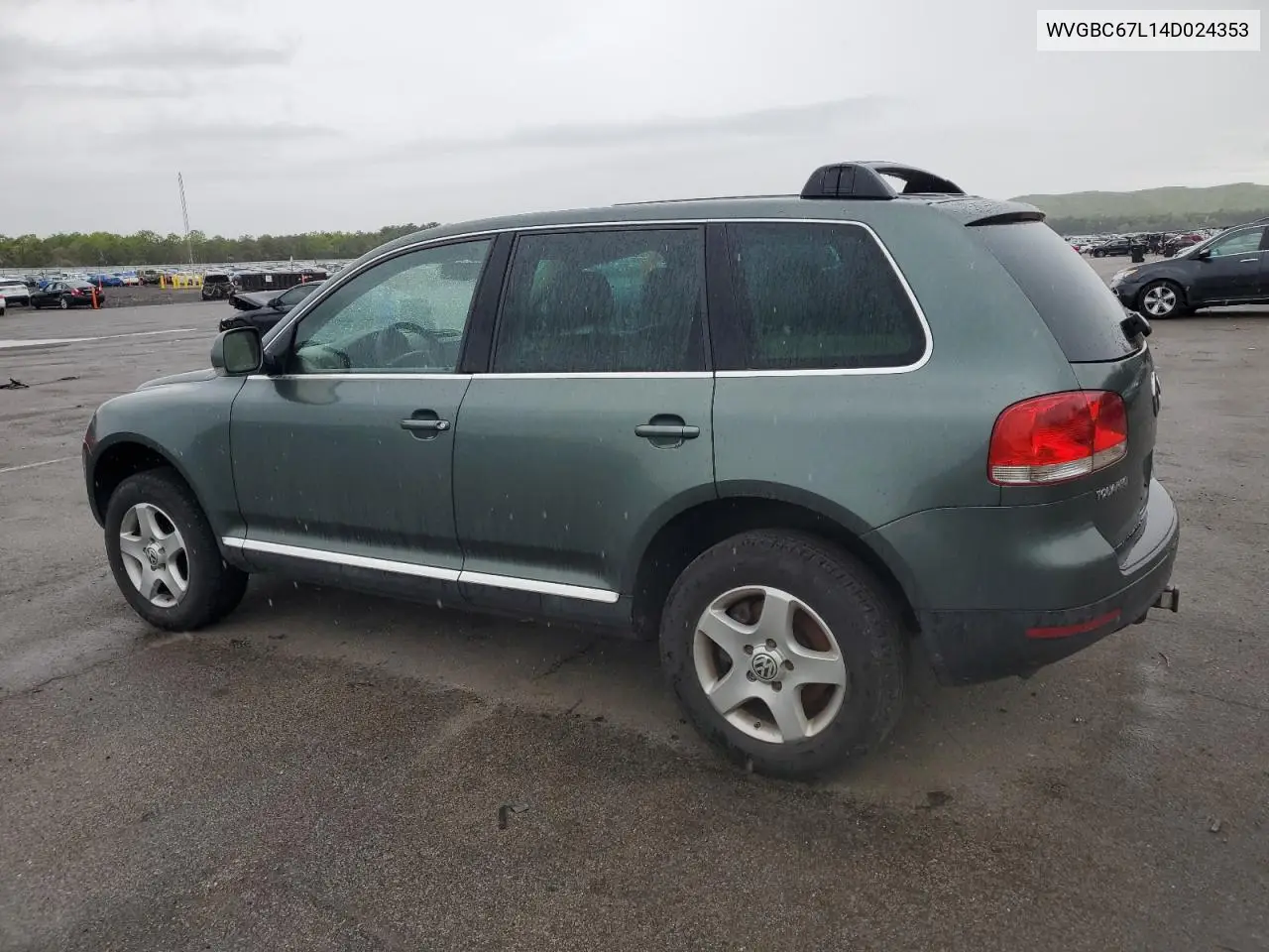 2004 Volkswagen Touareg 3.2 VIN: WVGBC67L14D024353 Lot: 57021865