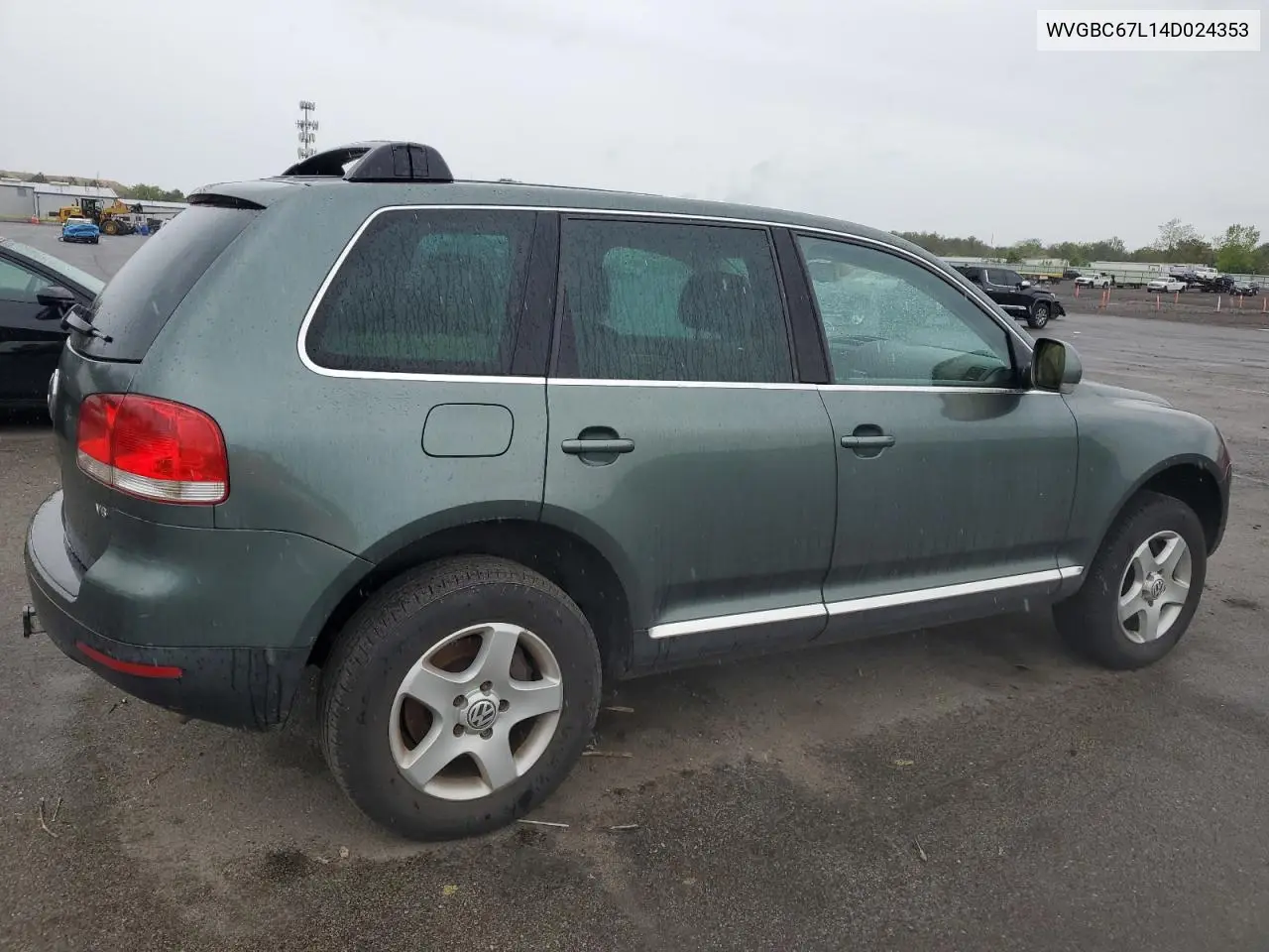 2004 Volkswagen Touareg 3.2 VIN: WVGBC67L14D024353 Lot: 57021865