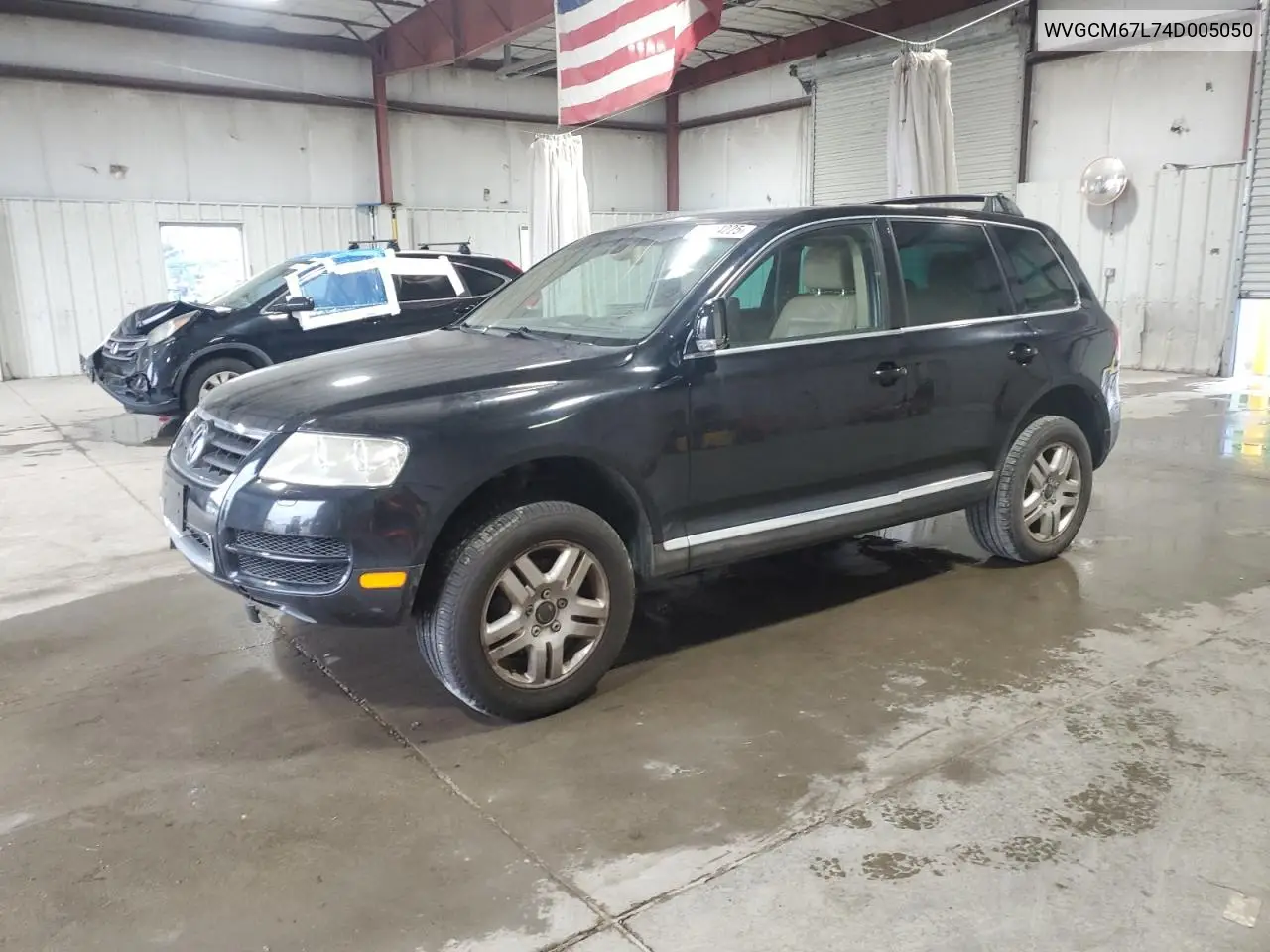 2004 Volkswagen Touareg 4.2 VIN: WVGCM67L74D005050 Lot: 62314225