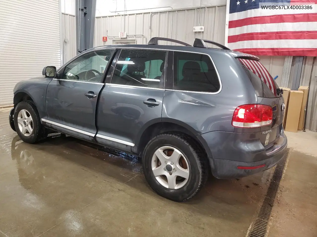 2004 Volkswagen Touareg 3.2 VIN: WVGBC67LX4D003386 Lot: 62367235