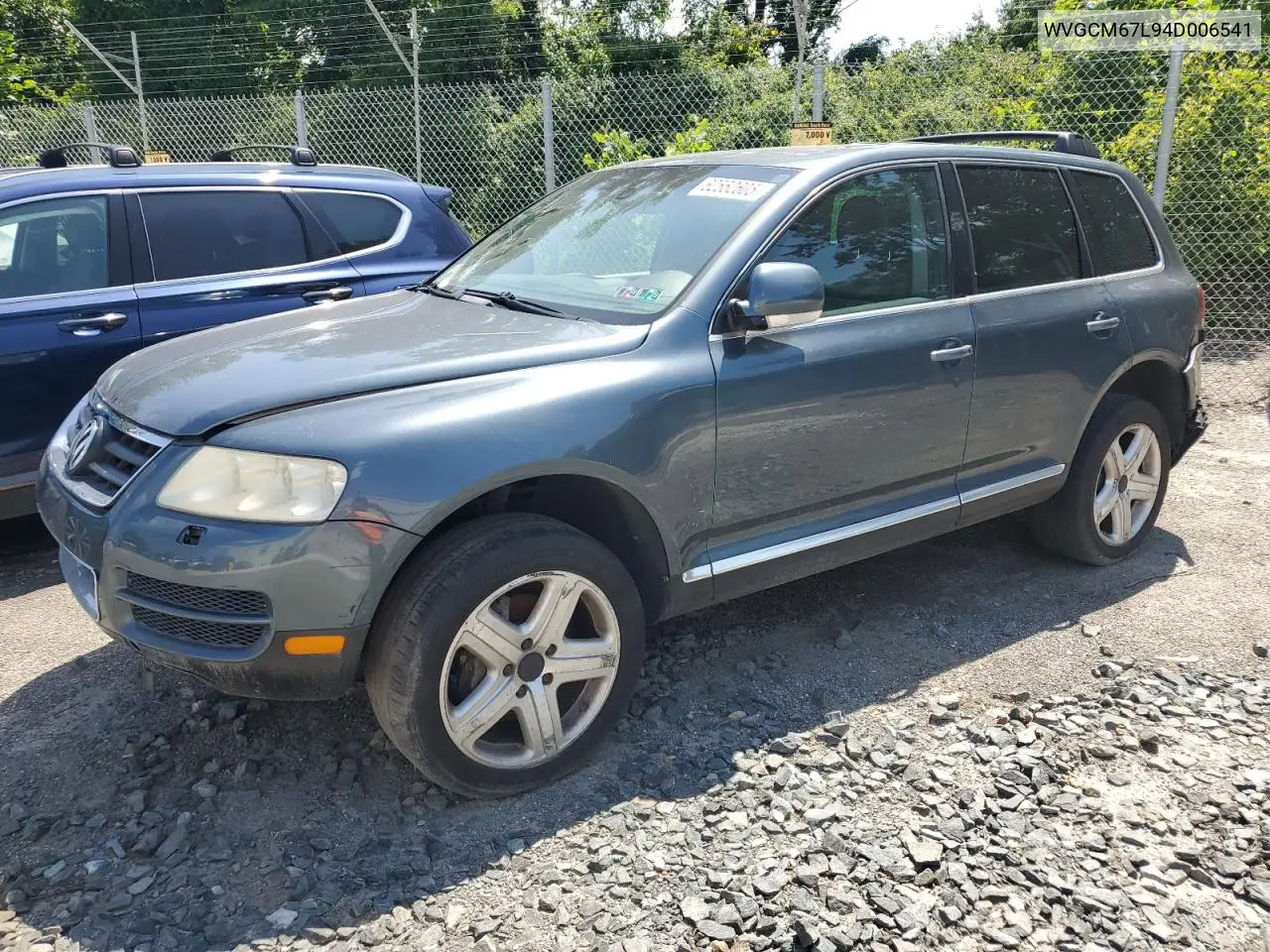2004 Volkswagen Touareg 4.2 VIN: WVGCM67L94D006541 Lot: 62552605