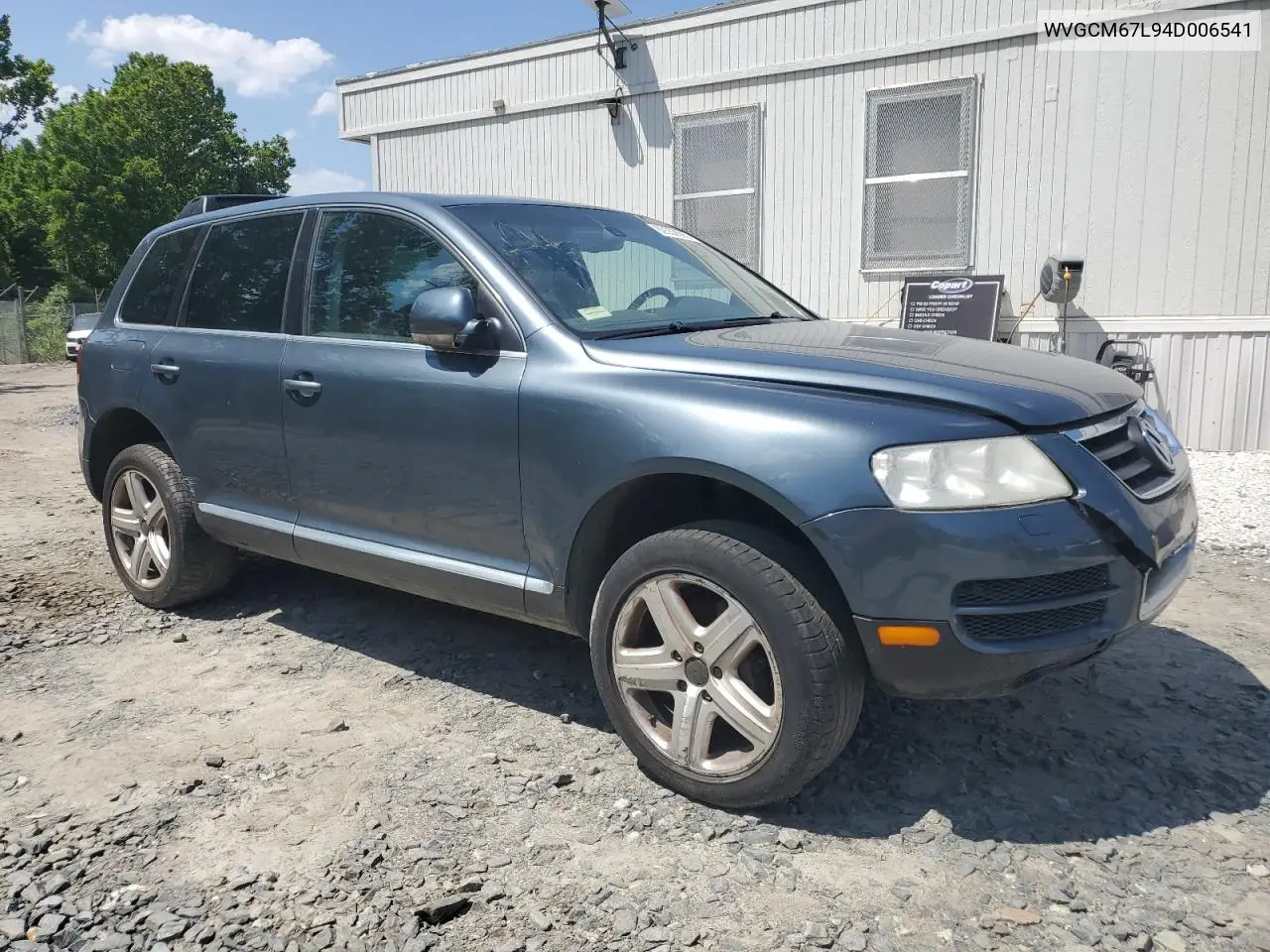 2004 Volkswagen Touareg 4.2 VIN: WVGCM67L94D006541 Lot: 62552605