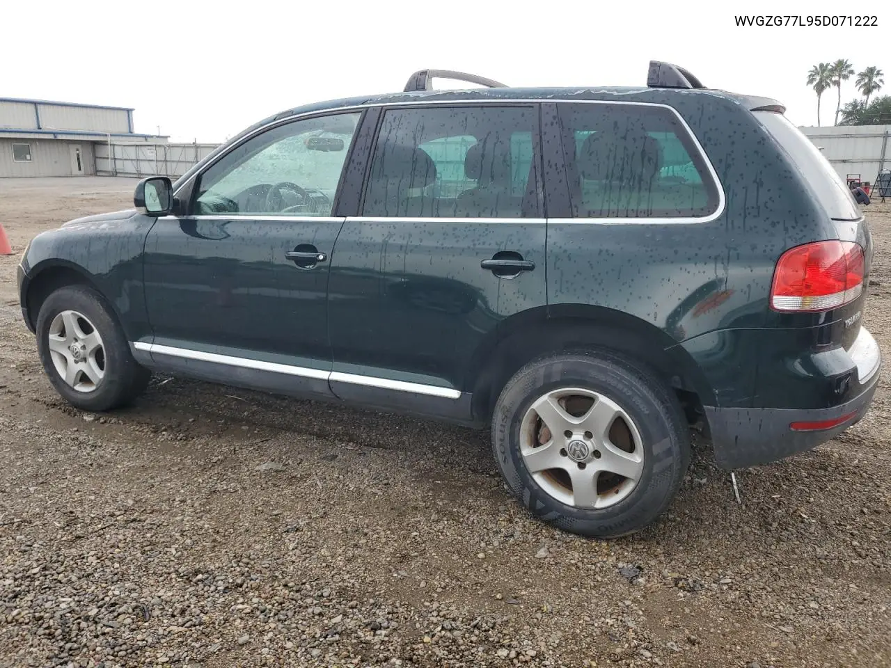 2005 Volkswagen Touareg 3.2 VIN: WVGZG77L95D071222 Lot: 54058875