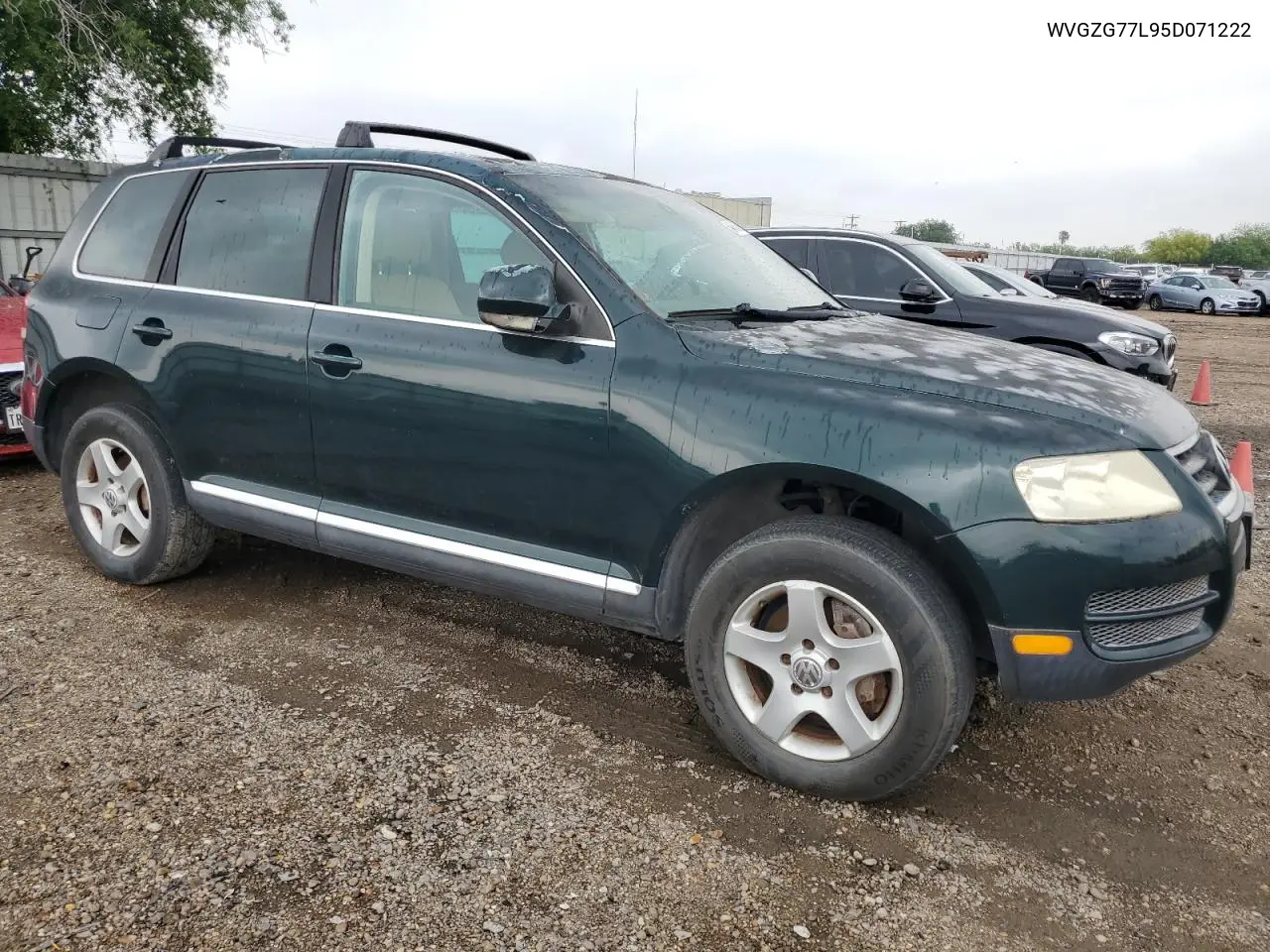 2005 Volkswagen Touareg 3.2 VIN: WVGZG77L95D071222 Lot: 54058875
