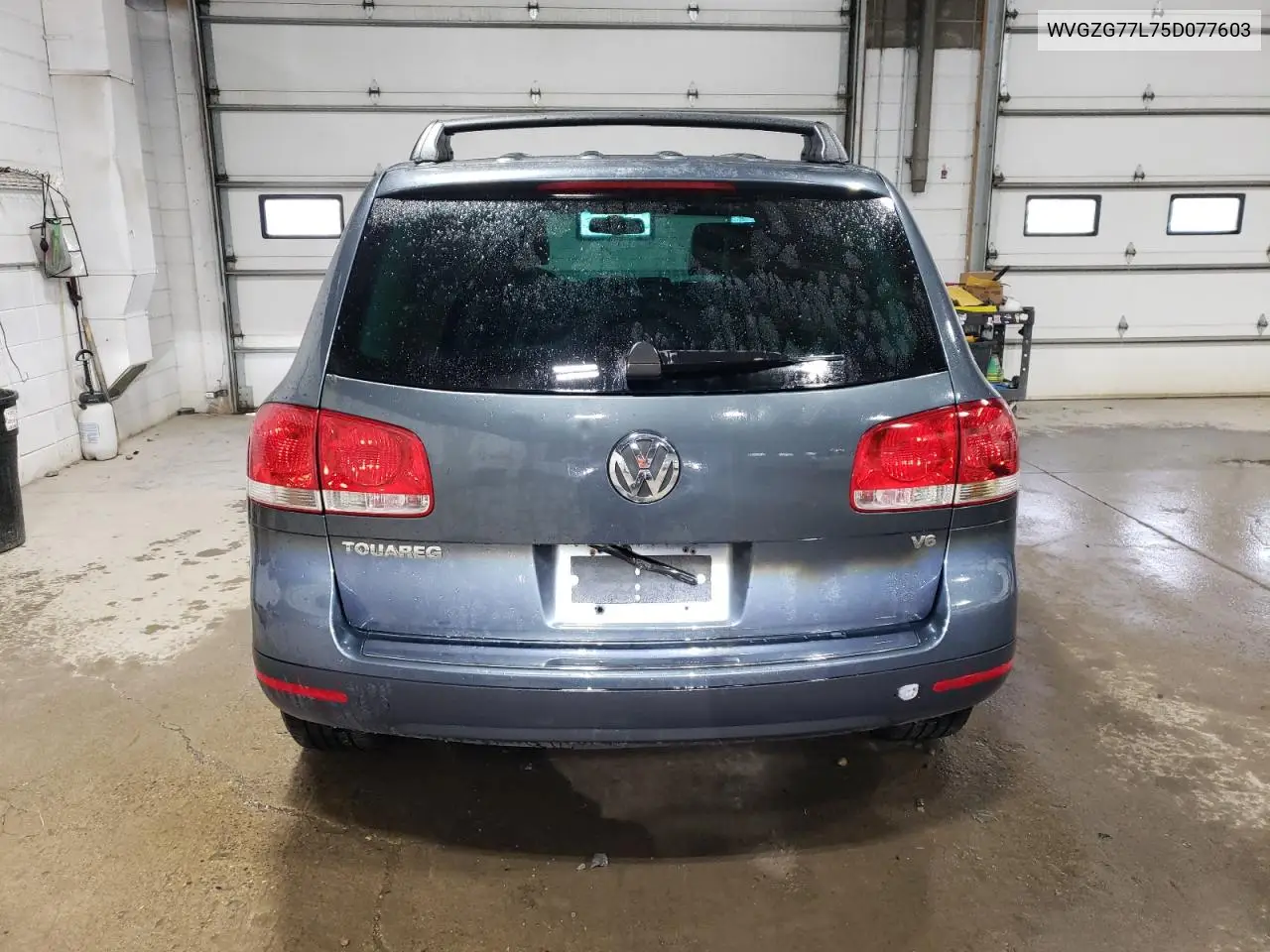 2005 Volkswagen Touareg 3.2 VIN: WVGZG77L75D077603 Lot: 54355465