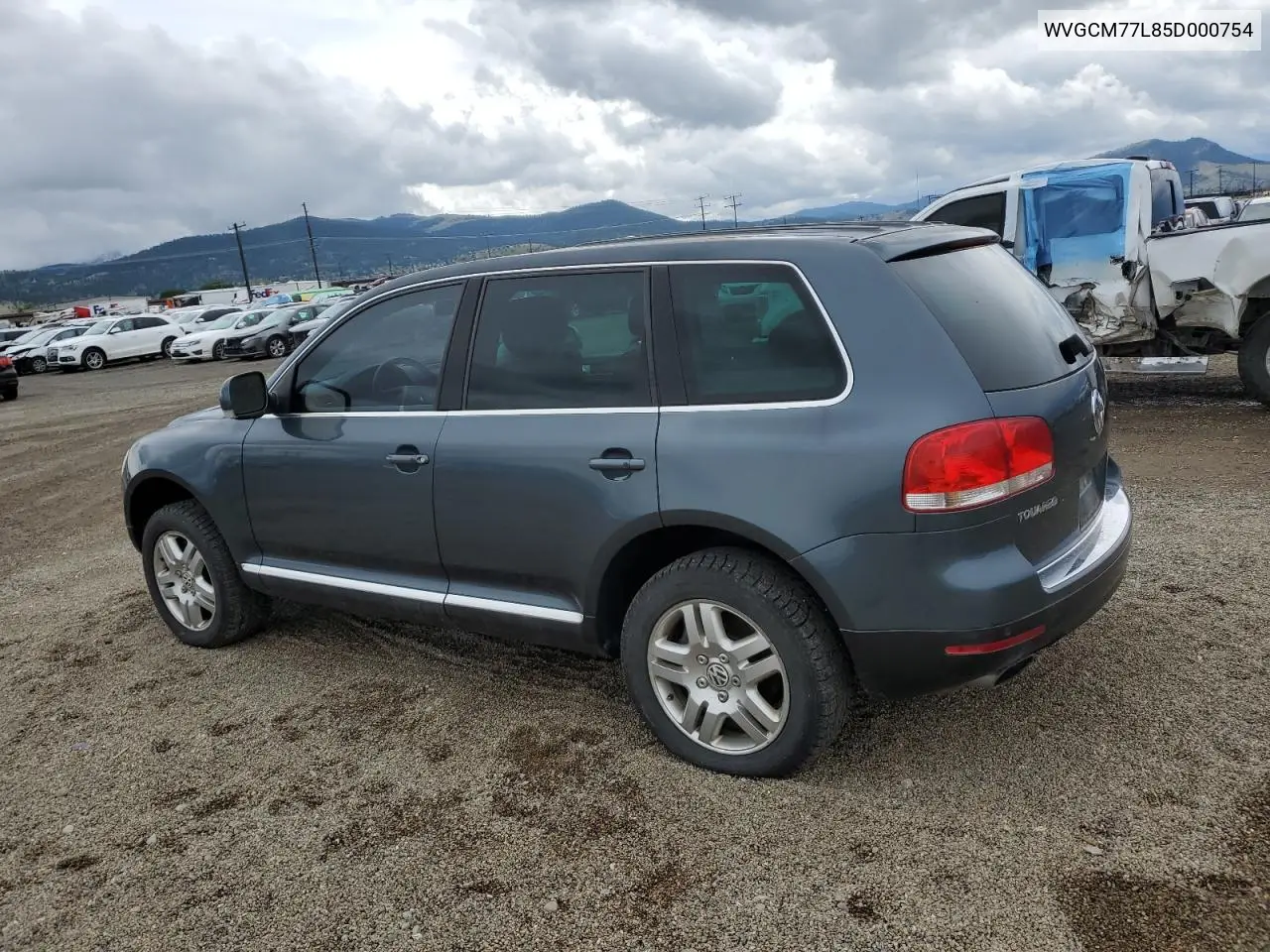 2005 Volkswagen Touareg 4.2 VIN: WVGCM77L85D000754 Lot: 56183735