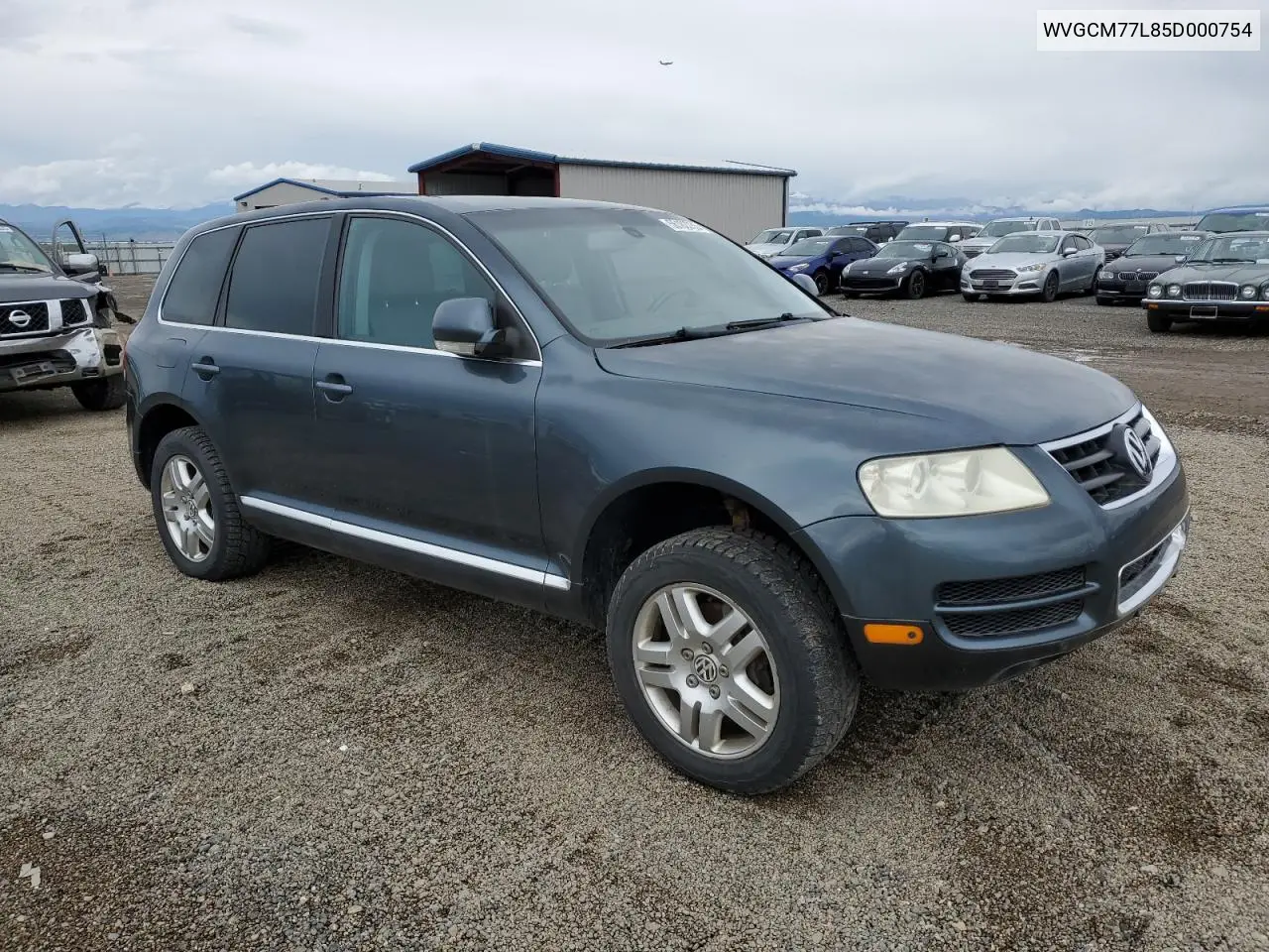 2005 Volkswagen Touareg 4.2 VIN: WVGCM77L85D000754 Lot: 56183735