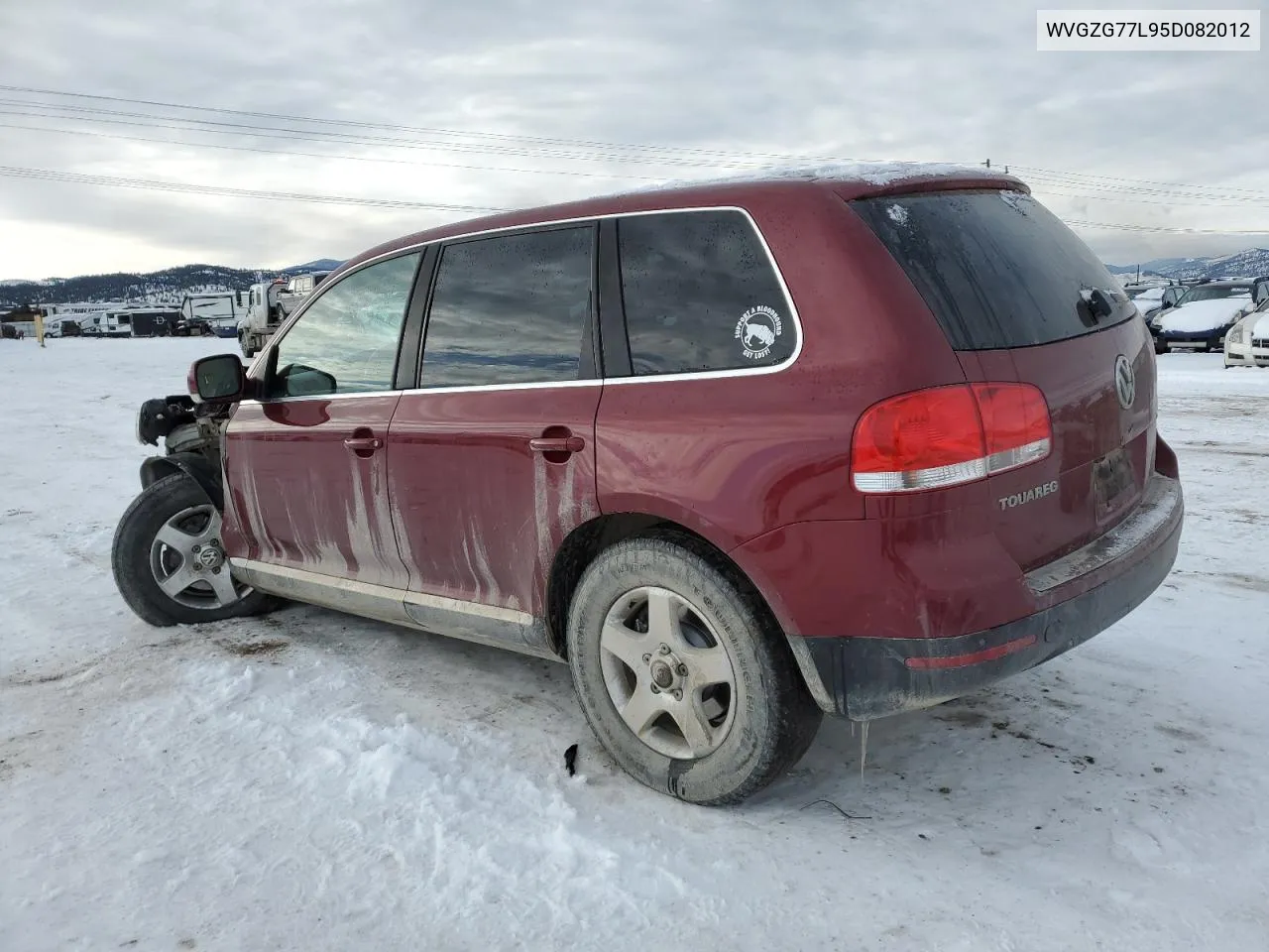 2005 Volkswagen Touareg 3.2 VIN: WVGZG77L95D082012 Lot: 87481944
