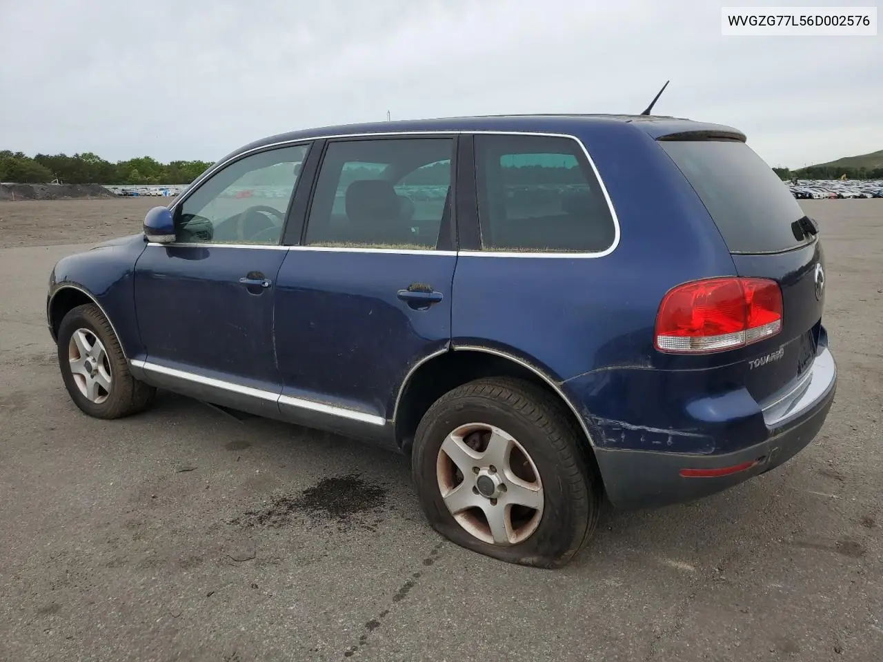 2006 Volkswagen Touareg 3.2 VIN: WVGZG77L56D002576 Lot: 58657825