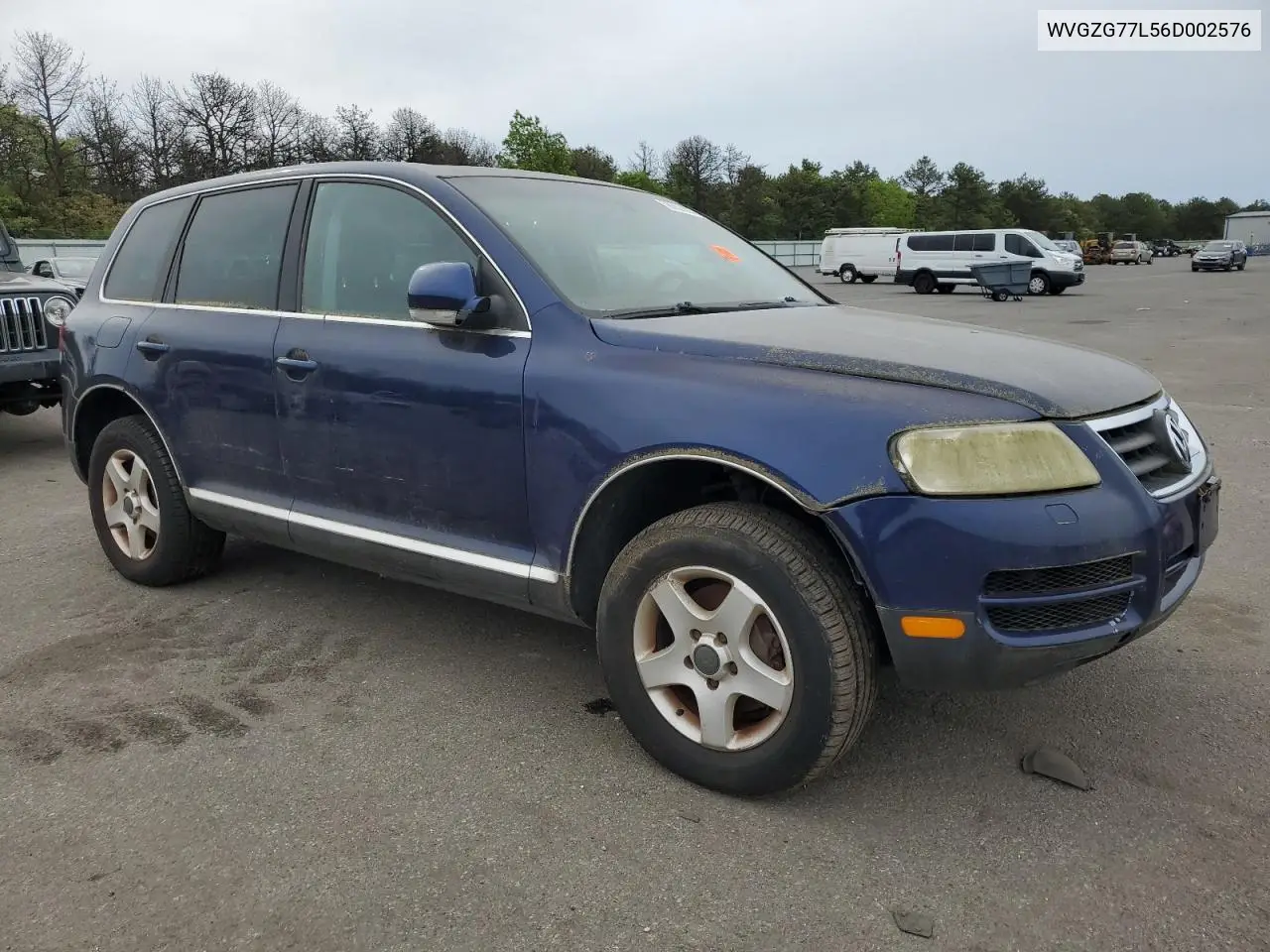 2006 Volkswagen Touareg 3.2 VIN: WVGZG77L56D002576 Lot: 58657825