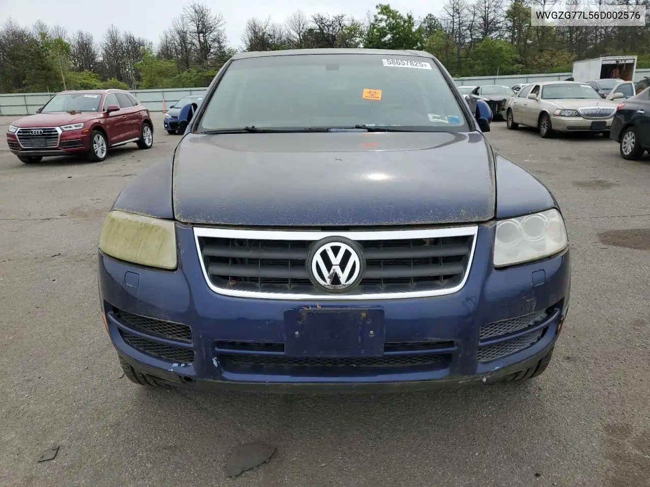 2006 Volkswagen Touareg 3.2 VIN: WVGZG77L56D002576 Lot: 58657825