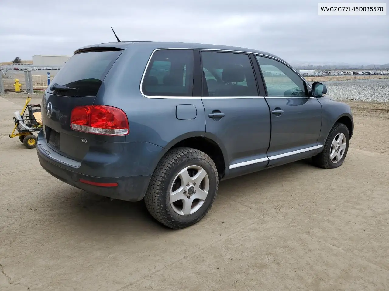 2006 Volkswagen Touareg 3.2 VIN: WVGZG77L46D035570 Lot: 60358595