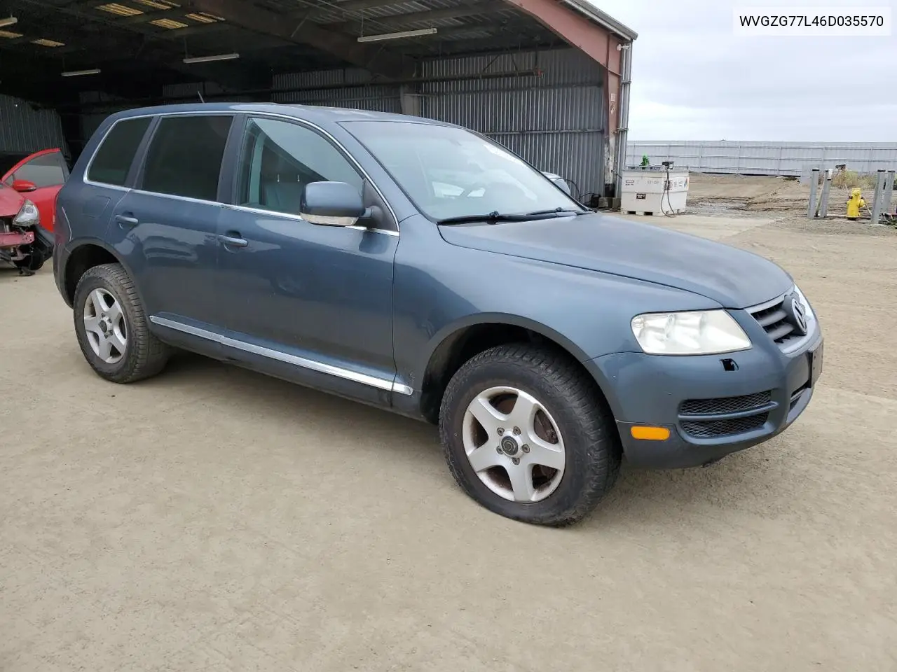 2006 Volkswagen Touareg 3.2 VIN: WVGZG77L46D035570 Lot: 60358595