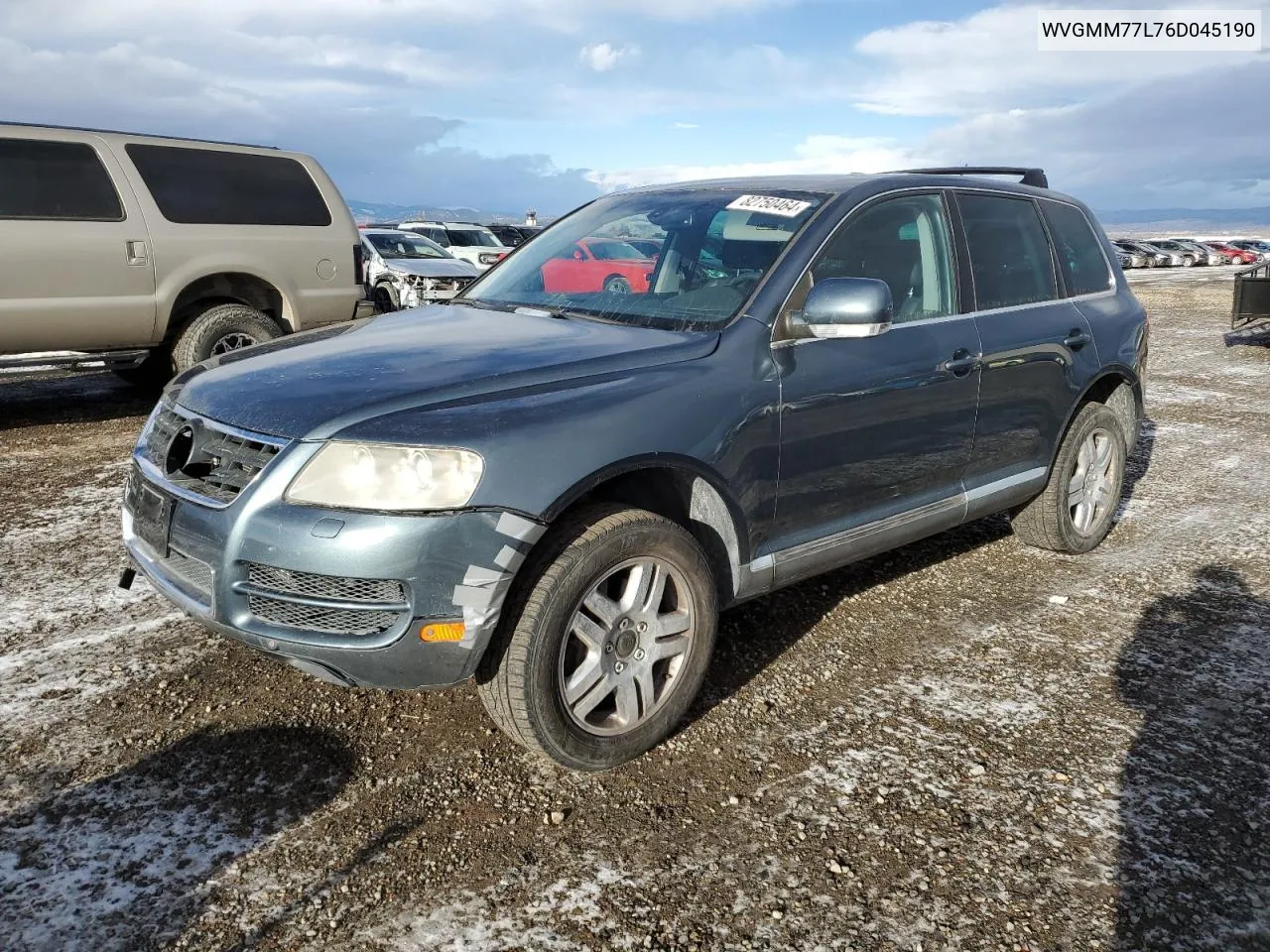 2006 Volkswagen Touareg 4.2 VIN: WVGMM77L76D045190 Lot: 82750464