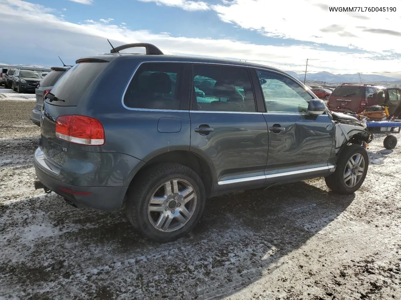 2006 Volkswagen Touareg 4.2 VIN: WVGMM77L76D045190 Lot: 82750464