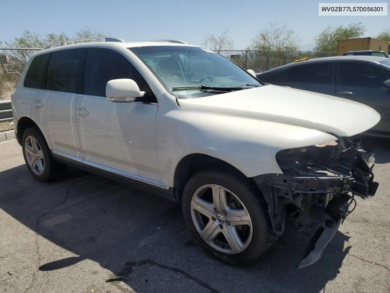 2007 Volkswagen Touareg V8 VIN: WVGZB77L57D056301 Lot: 60567515