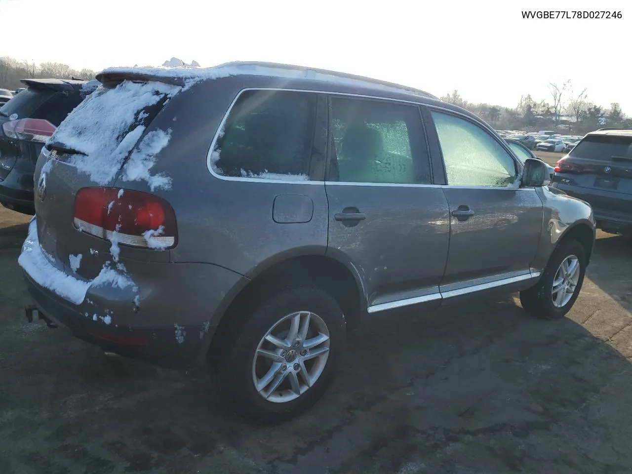 2008 Volkswagen Touareg 2 V6 VIN: WVGBE77L78D027246 Lot: 42784435