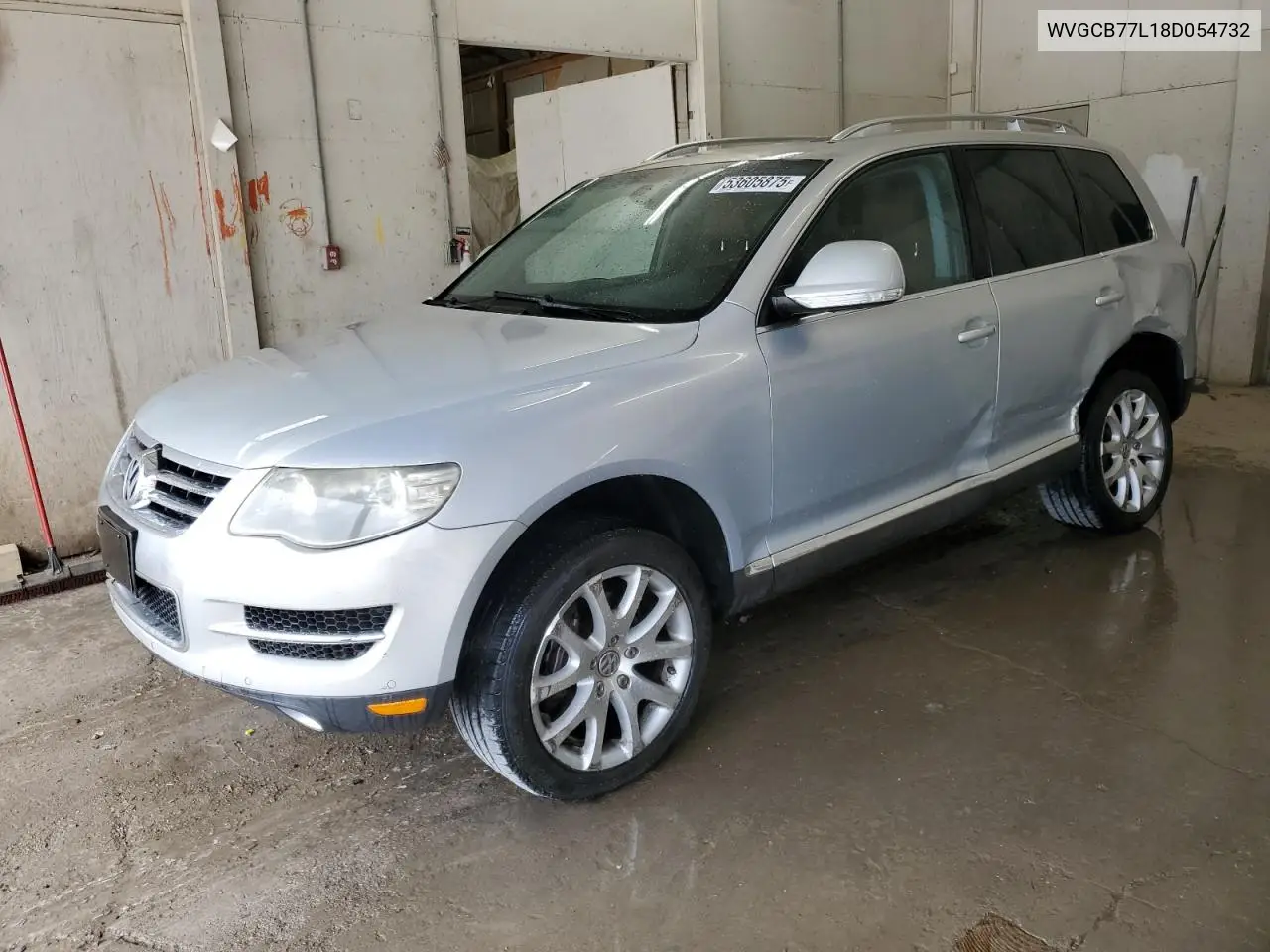2008 Volkswagen Touareg 2 V8 VIN: WVGCB77L18D054732 Lot: 53605875