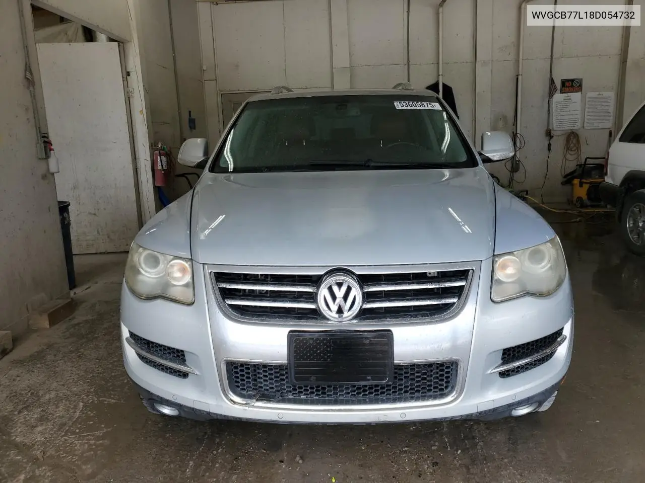 2008 Volkswagen Touareg 2 V8 VIN: WVGCB77L18D054732 Lot: 53605875