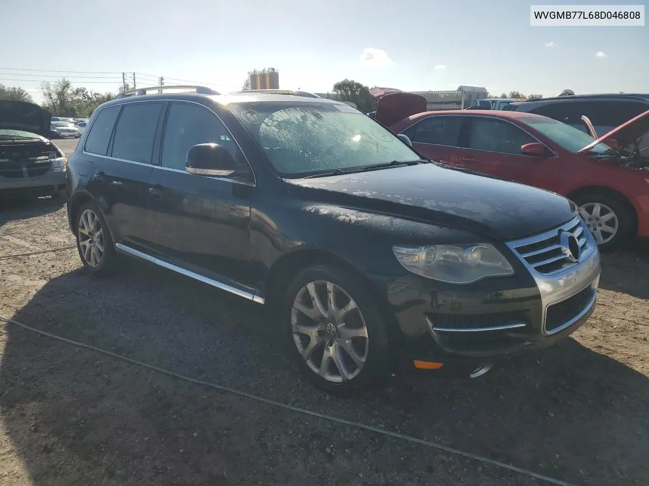 2008 Volkswagen Touareg 2 V8 VIN: WVGMB77L68D046808 Lot: 57321255